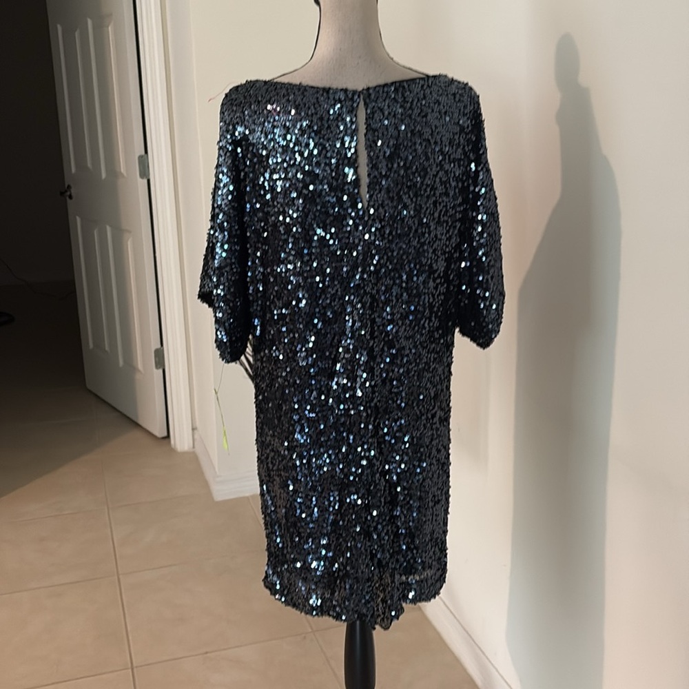 NWT $139 NV couture macys dress sz 8 sequins 933 - Picture 5 of 6